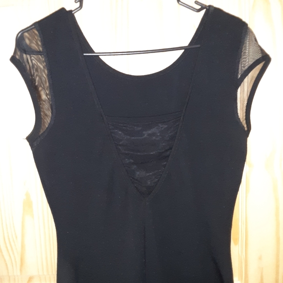 2B Bebe black studded dress size L - Picture 3 of 4